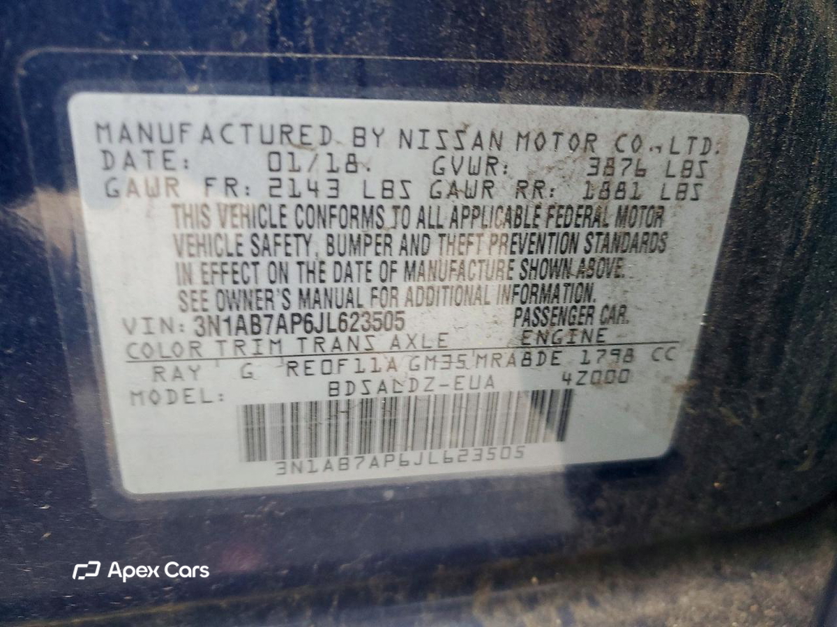 Nissan Sentra 2018
