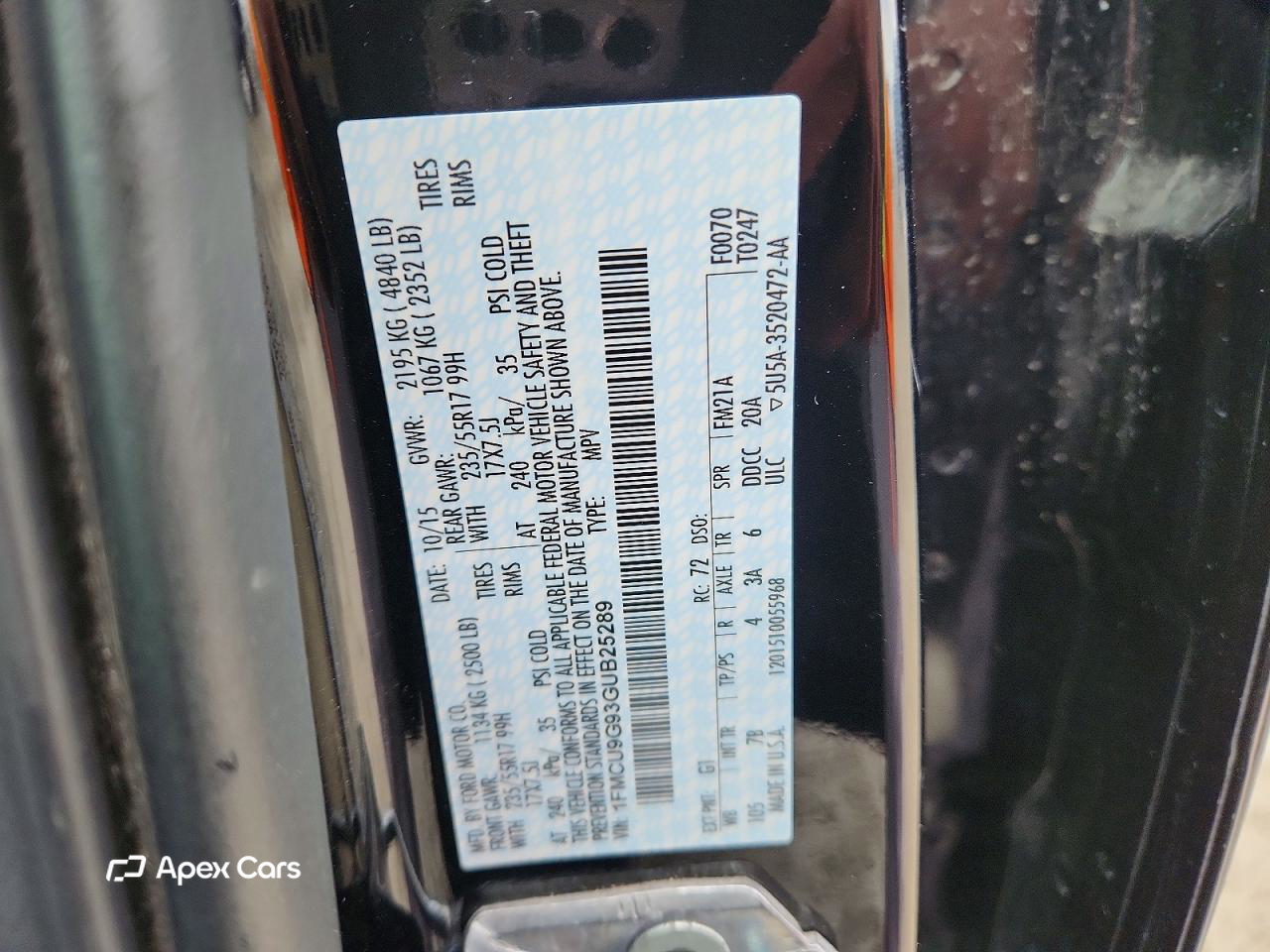 Ford Escape 2016