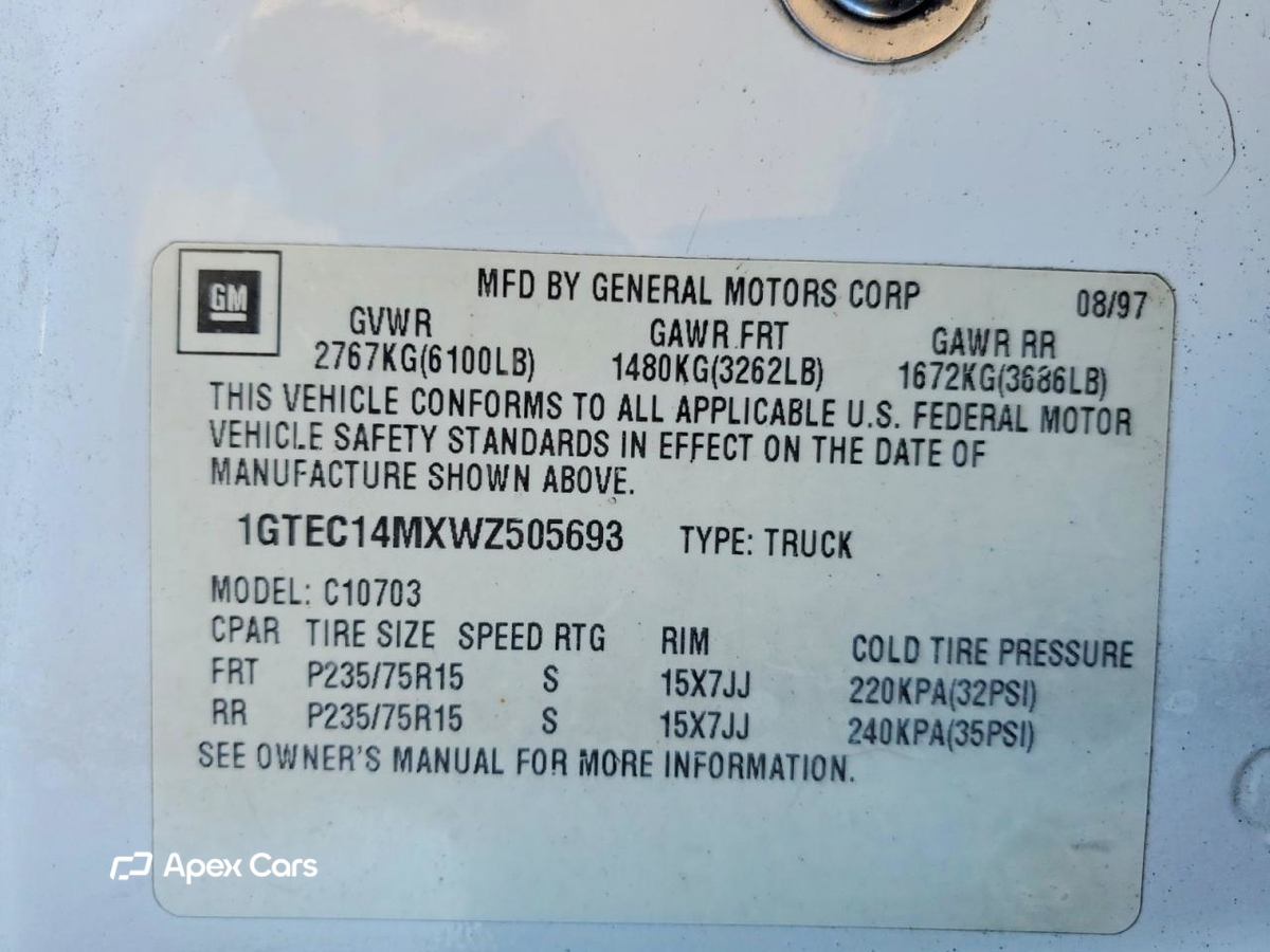 GMC Sierra 1998