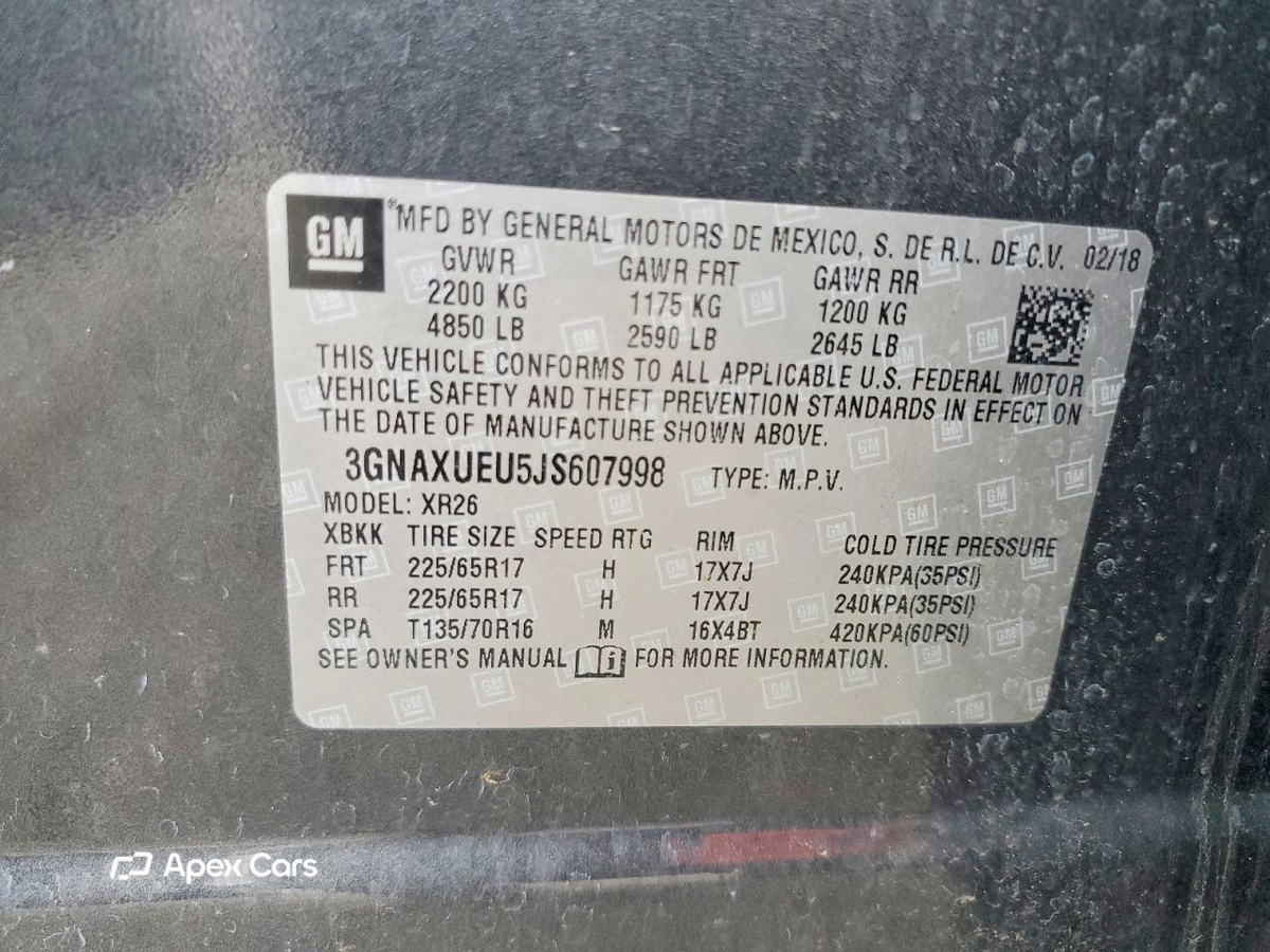 Chevrolet Equinox 2018