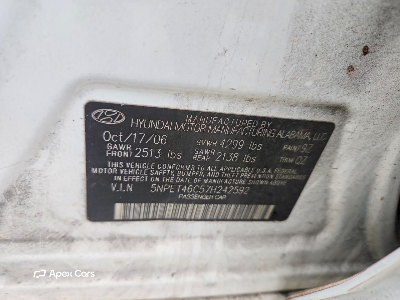 Hyundai Sonata 2007