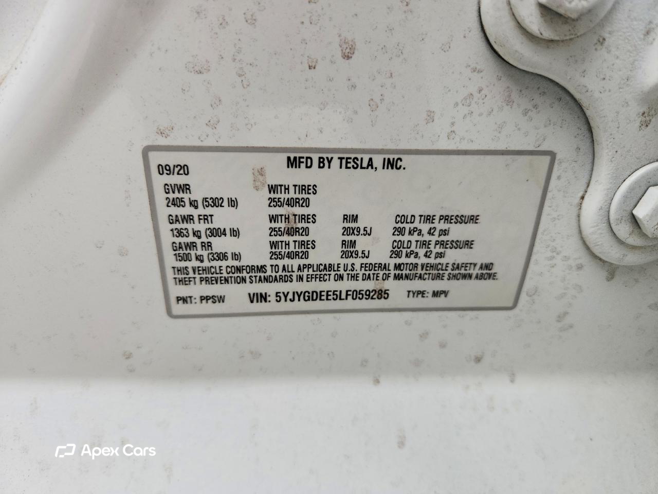Tesla Model Y 2020