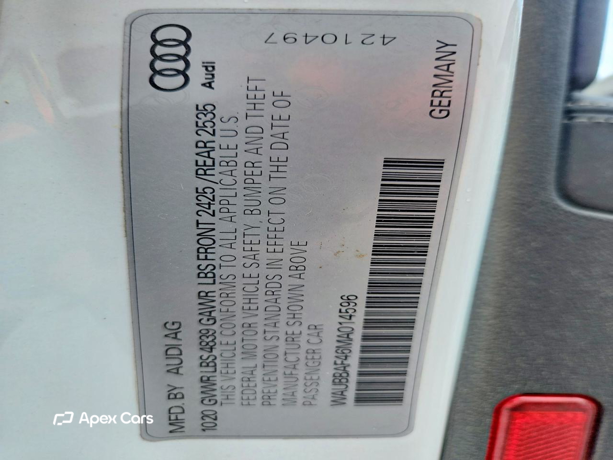 Audi A4 2021