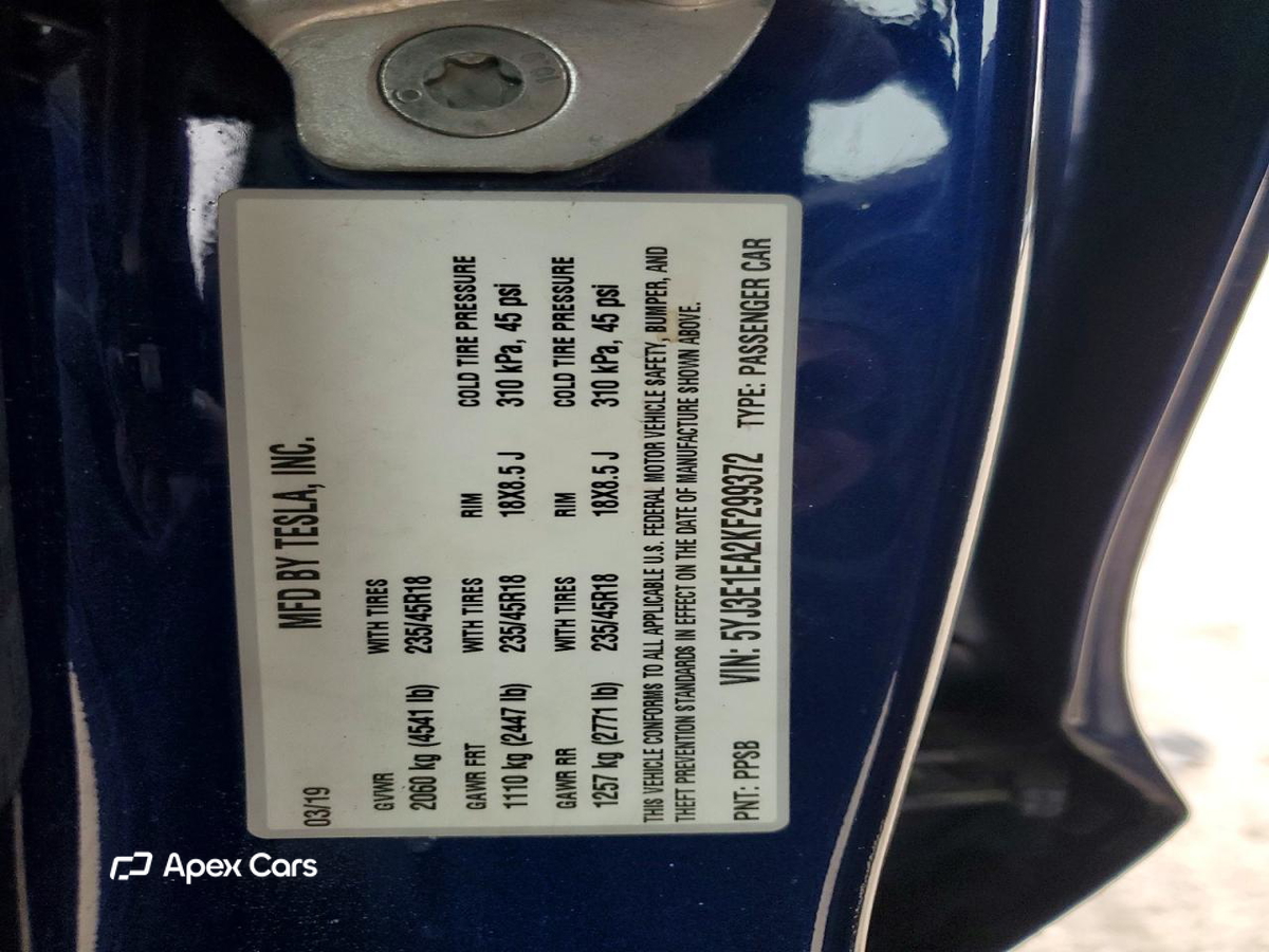 Tesla Model 3 2019