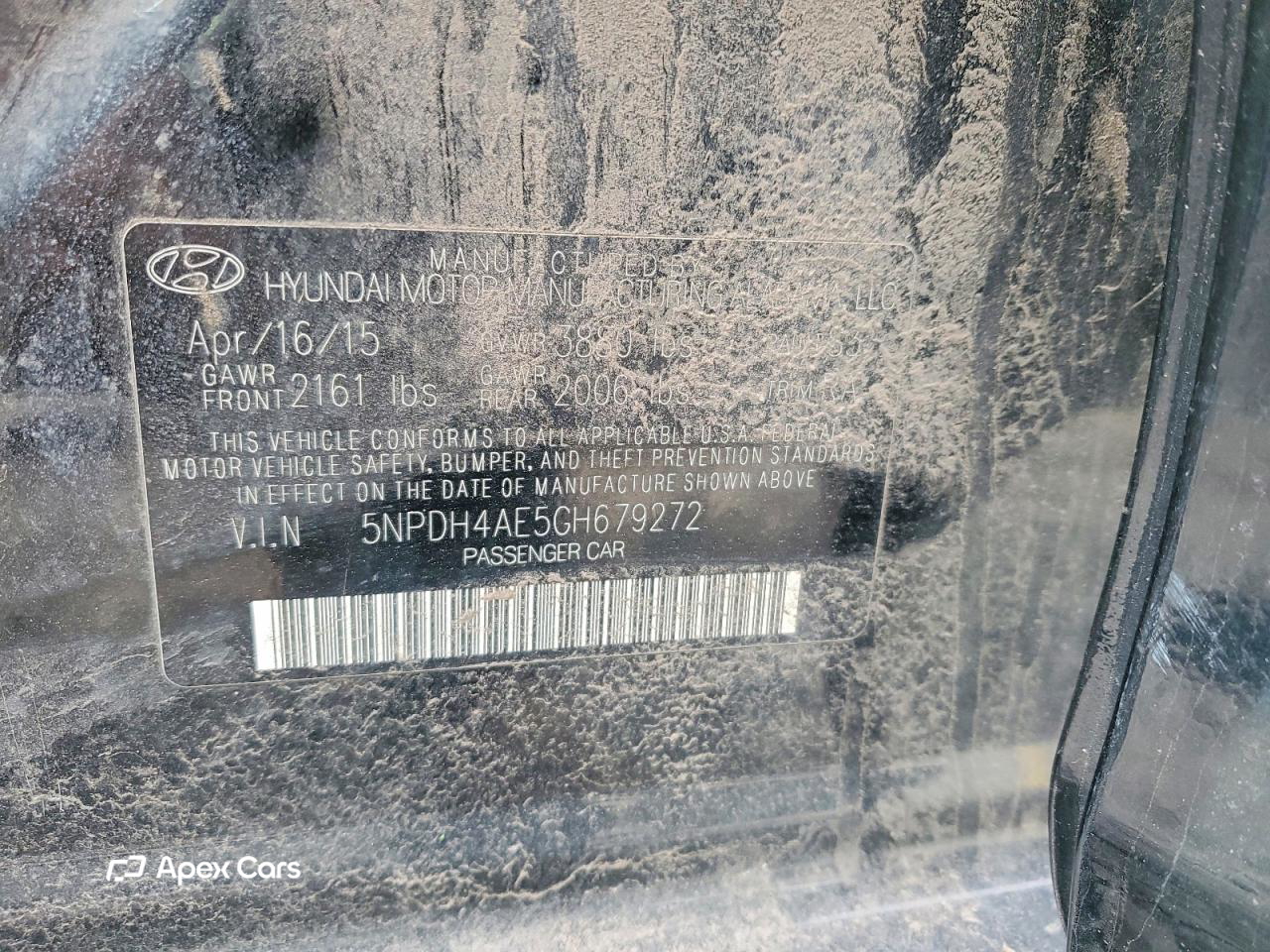 Hyundai Elantra 2016