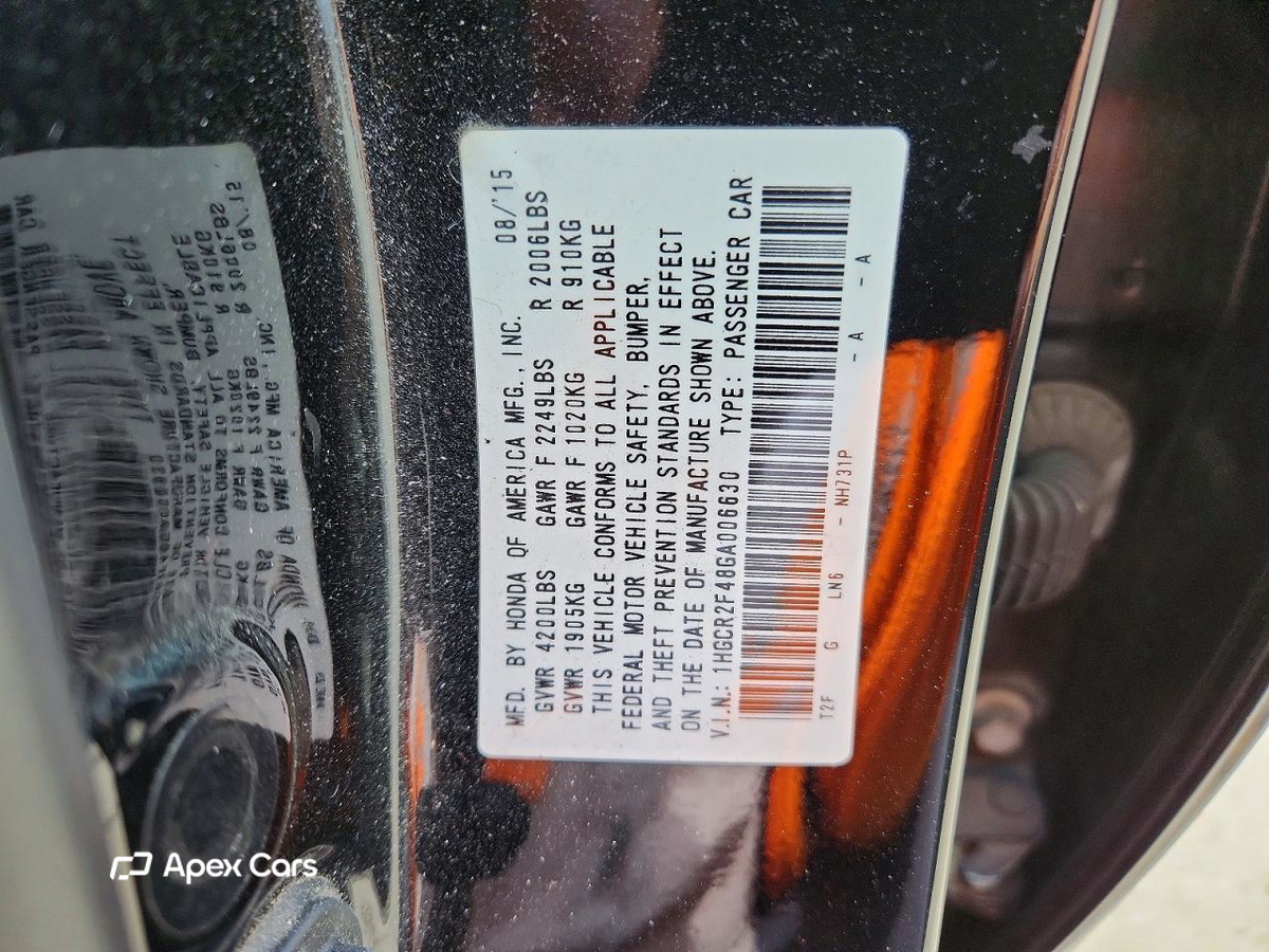 Honda Accord 2016