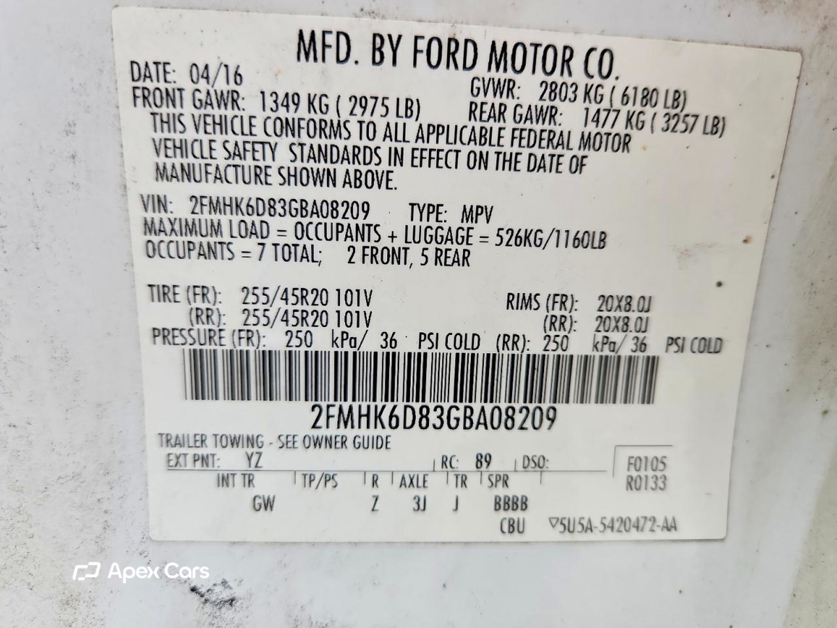 Ford Flex 2016