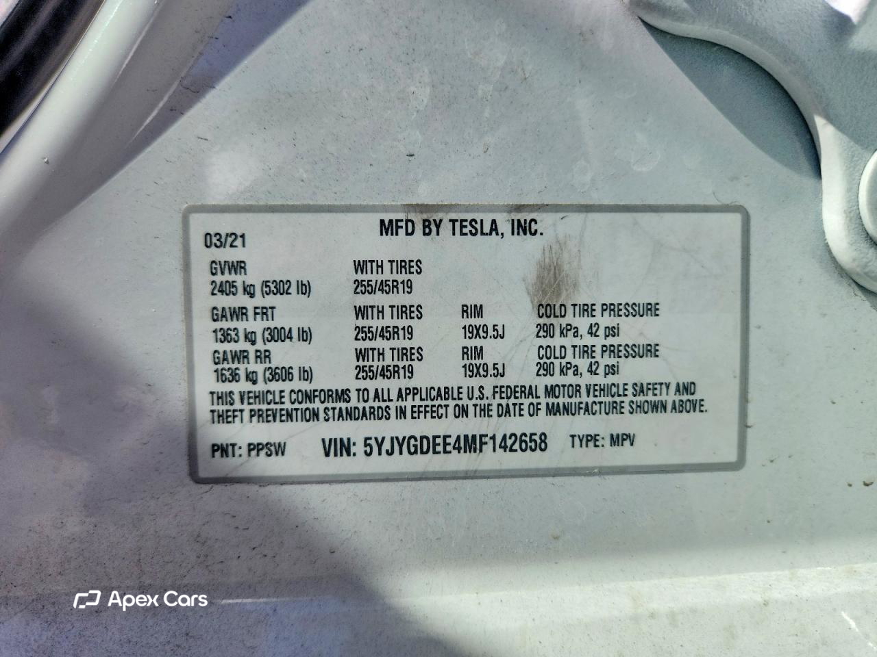 Tesla Model Y 2021