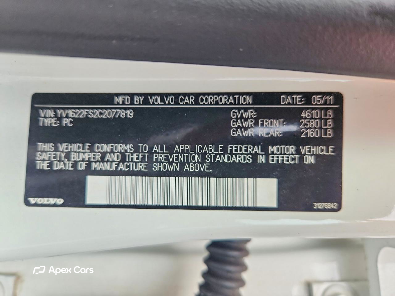 Volvo S60 2012