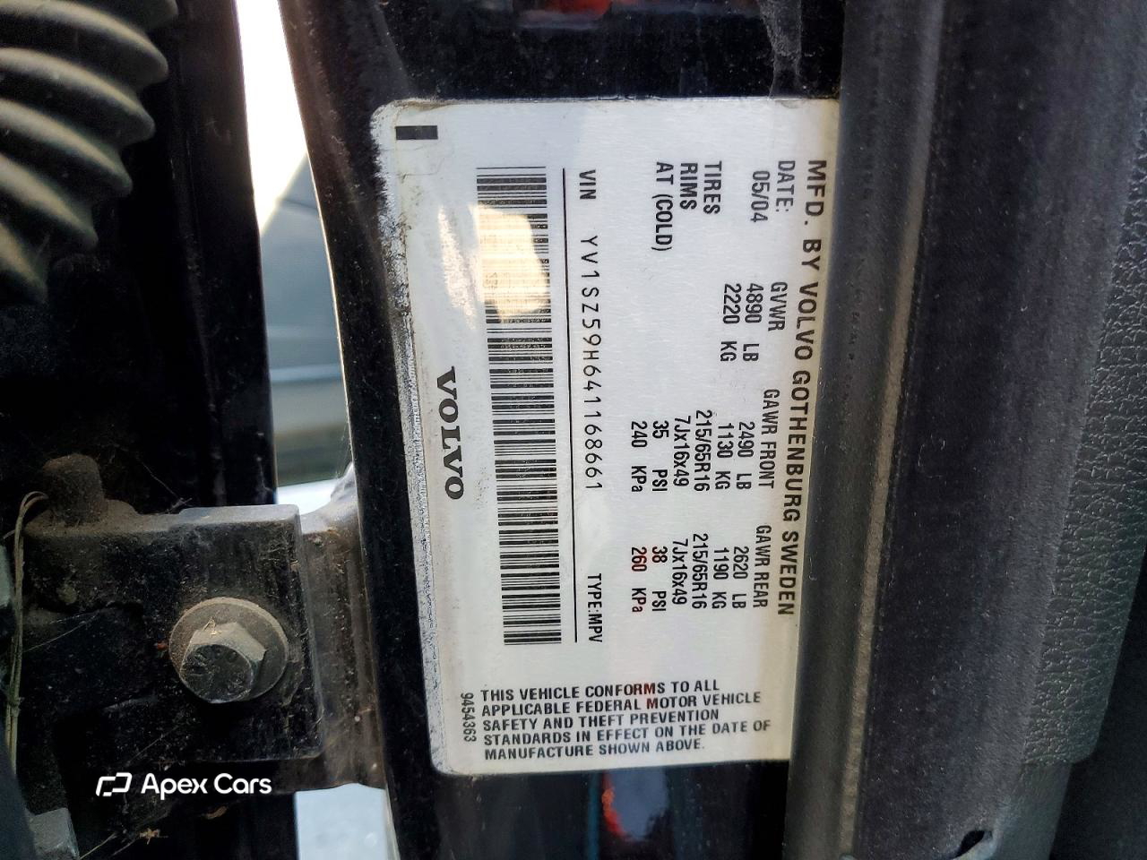 Volvo XC70 2004
