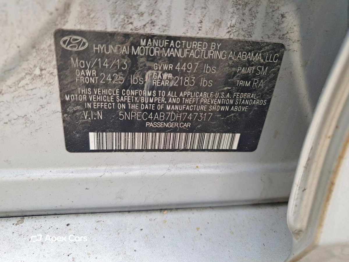 Hyundai Sonata 2013