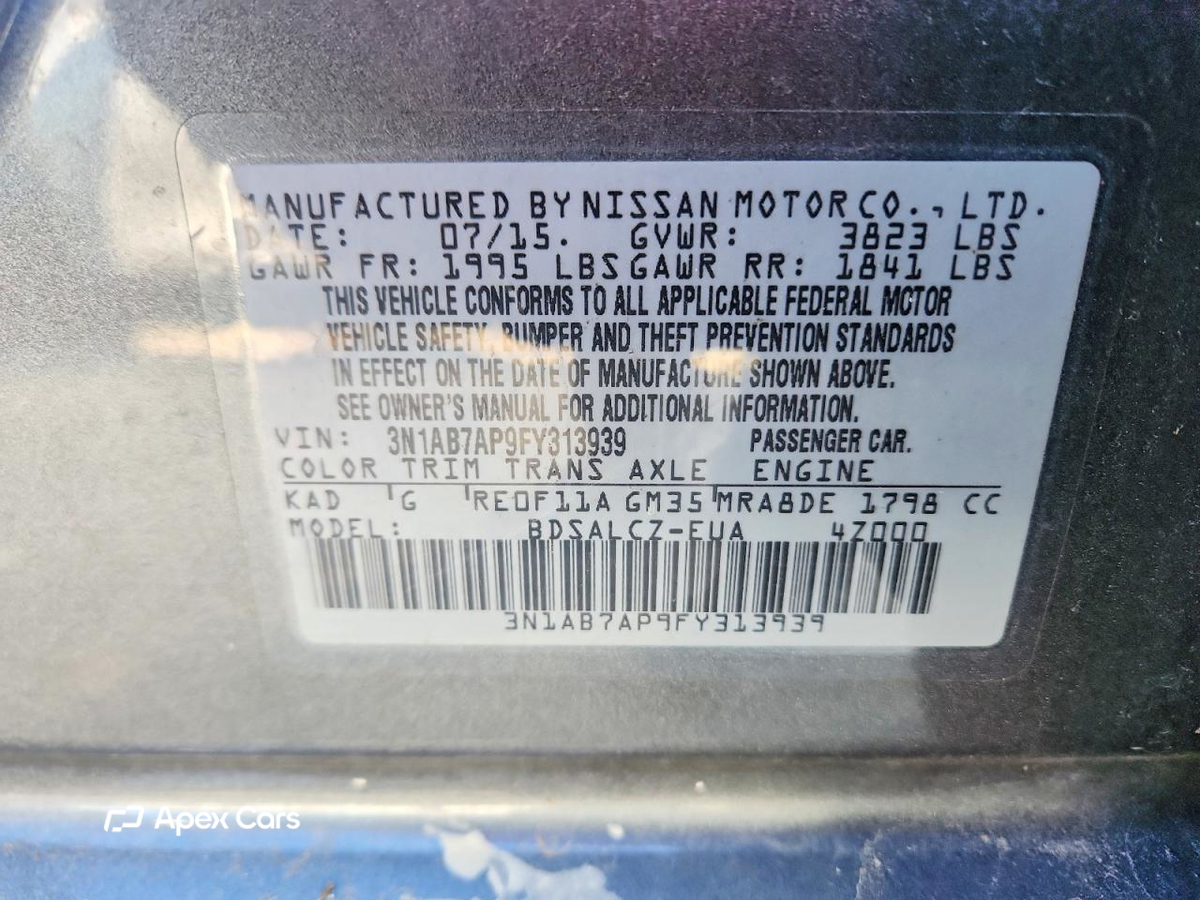 Nissan Sentra 2015
