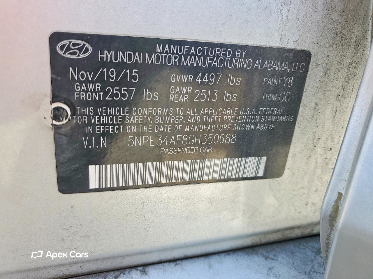 Hyundai Sonata 2016