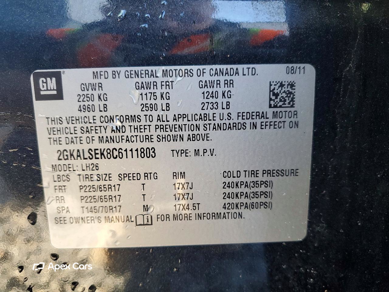 GMC Terrain 2012