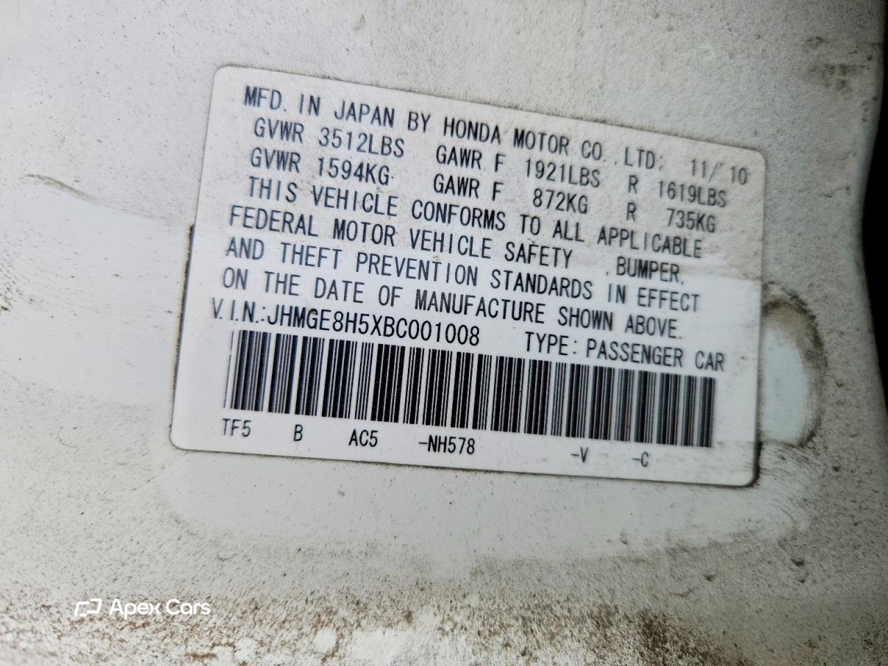 Honda Fit 2011