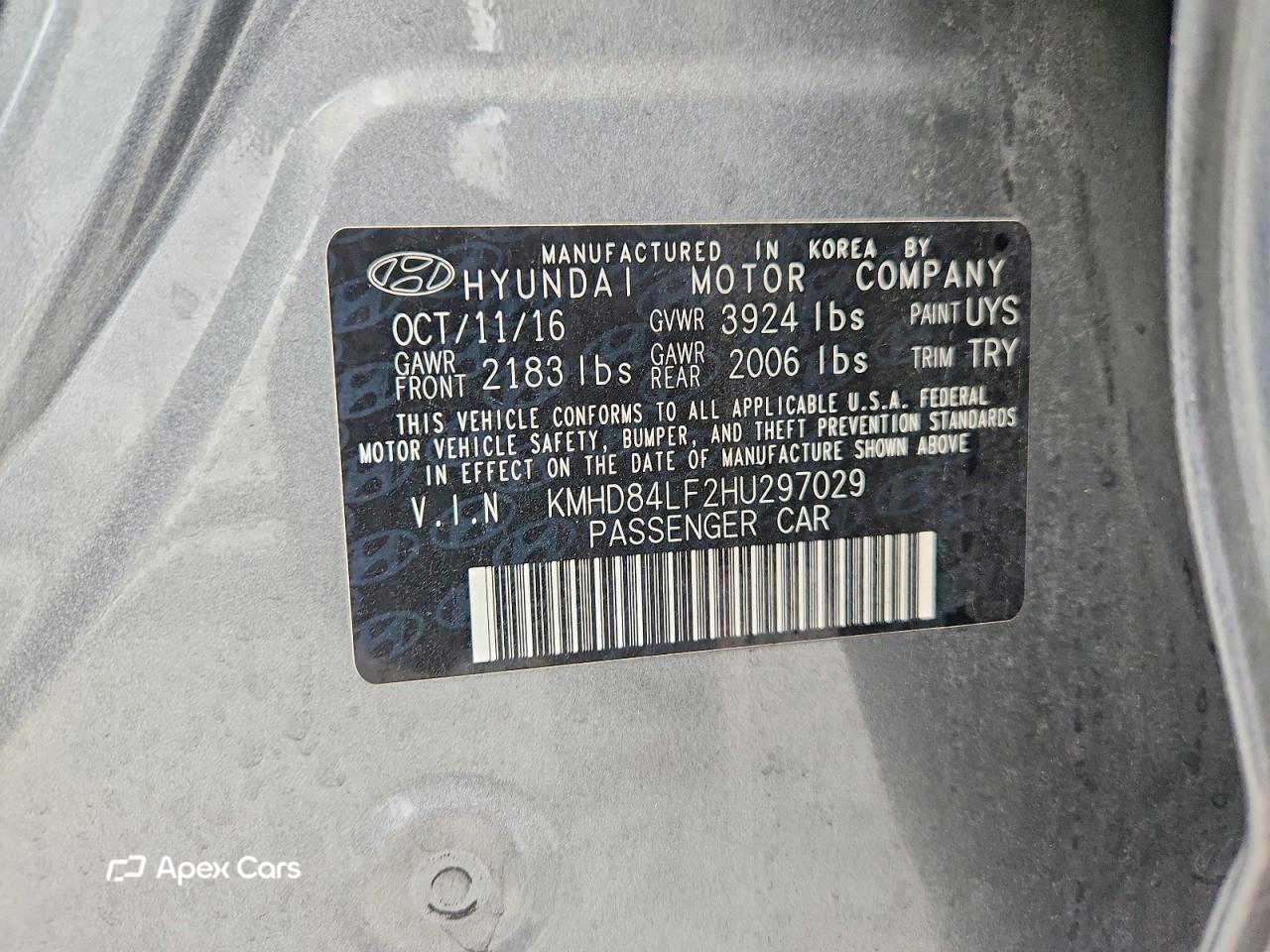 Hyundai Elantra 2017