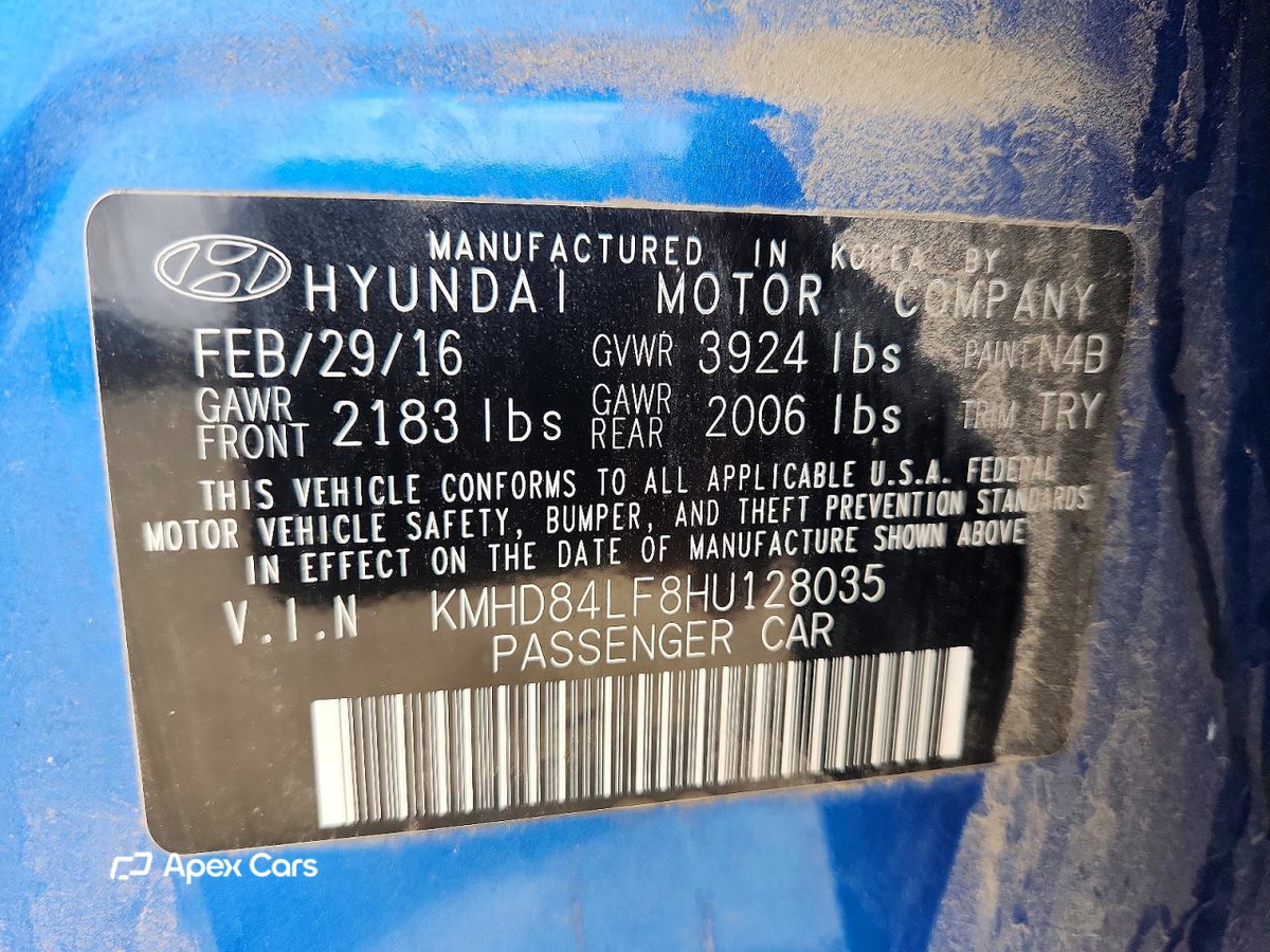 Hyundai Elantra 2017