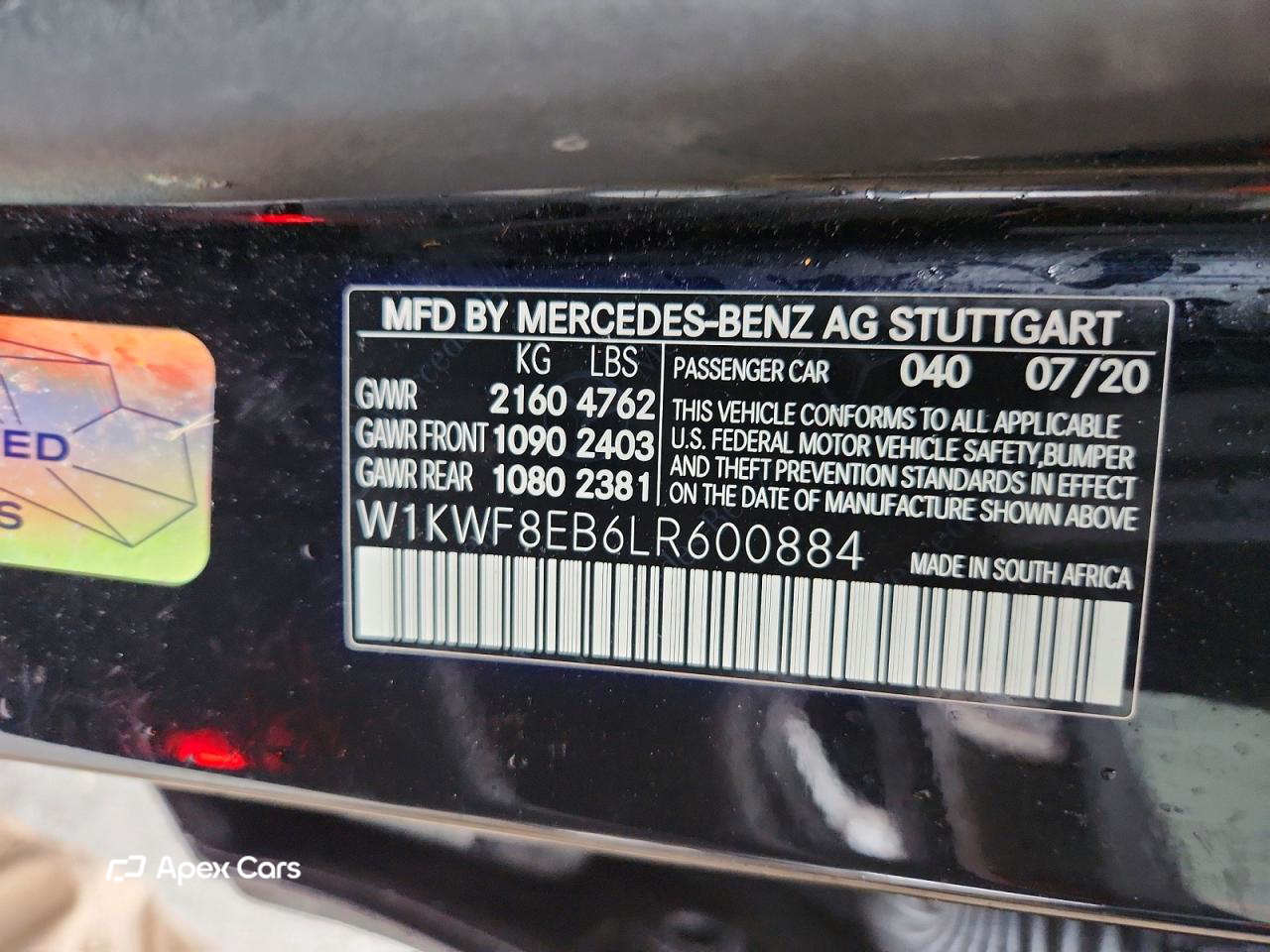 Mercedes-Benz  2020