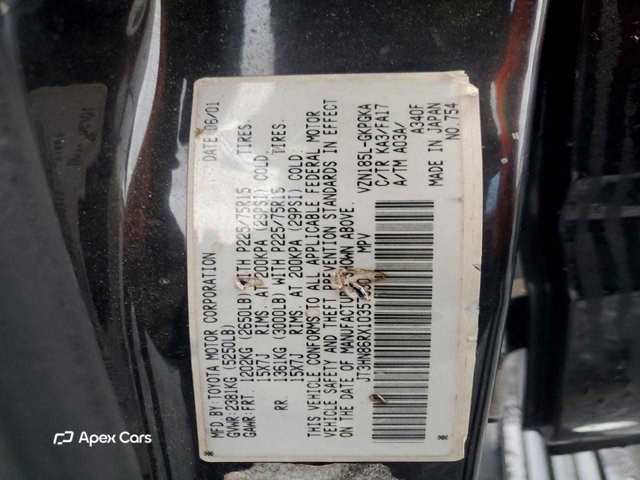 Toyota 4Runner 2001
