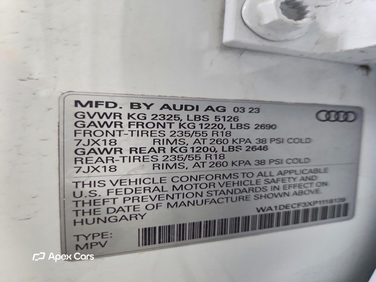 Audi Q3 2023