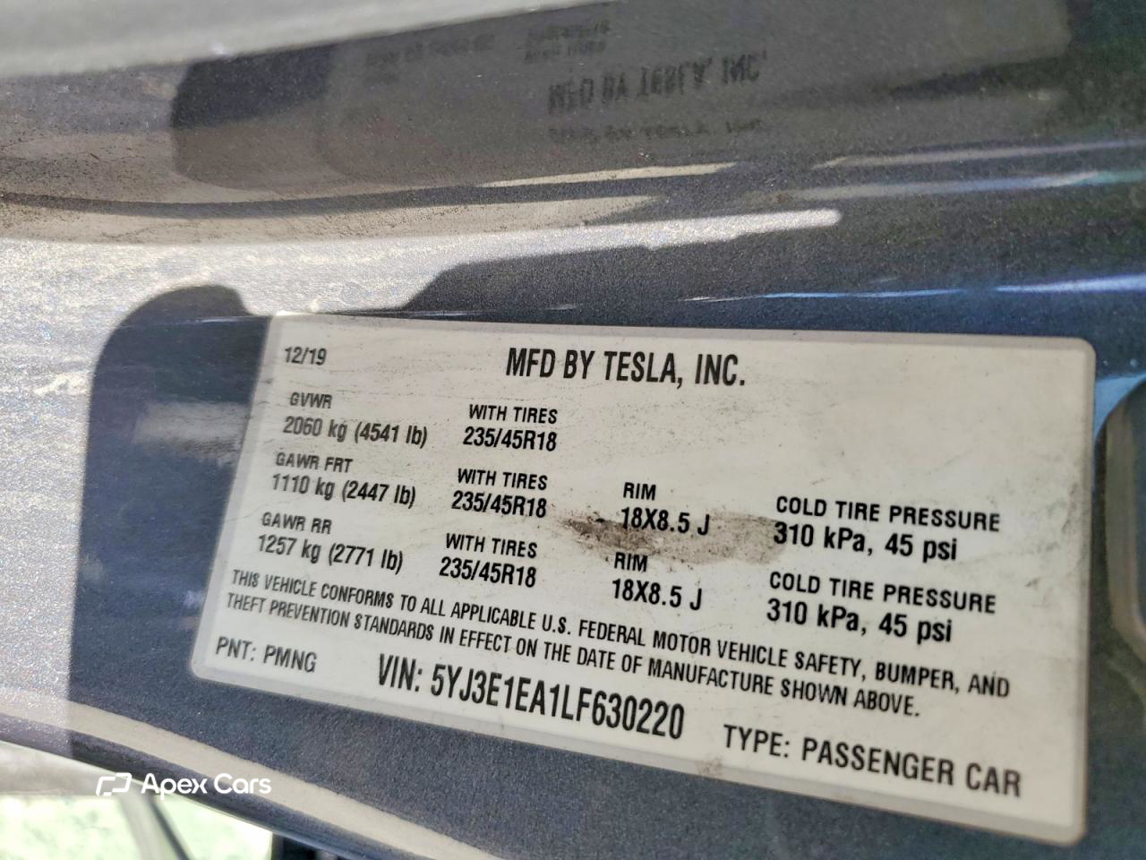 Tesla Model 3 2020