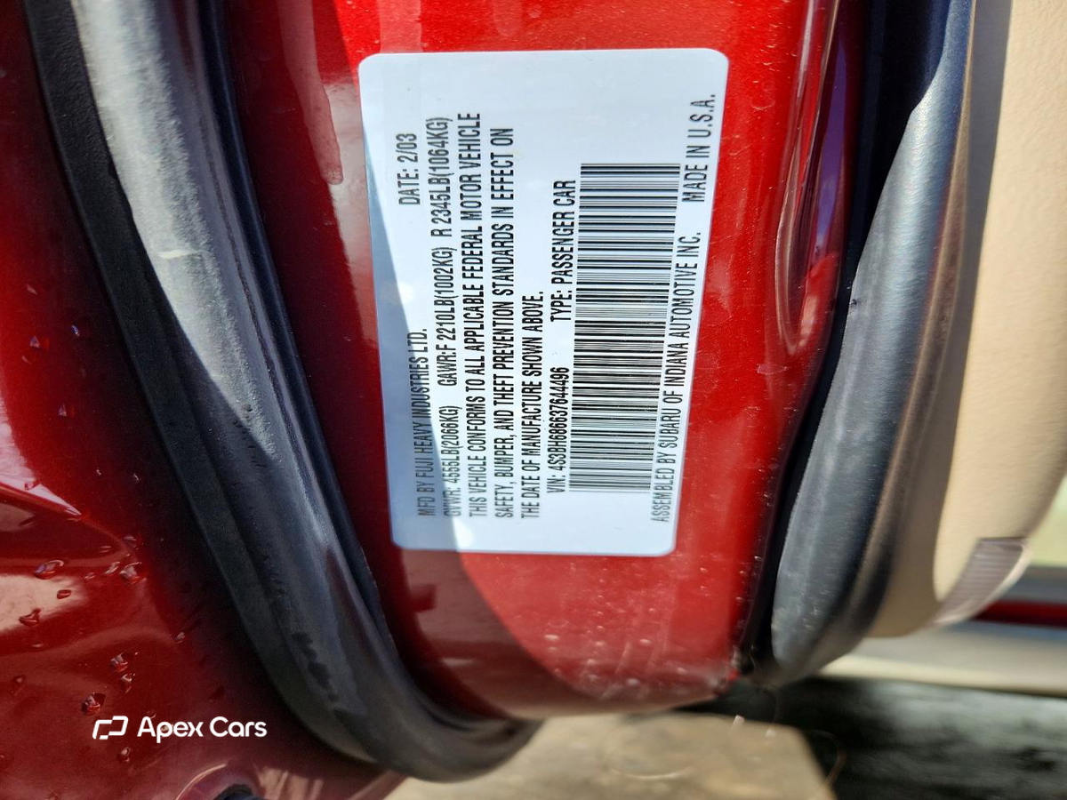 Subaru Legacy 2003