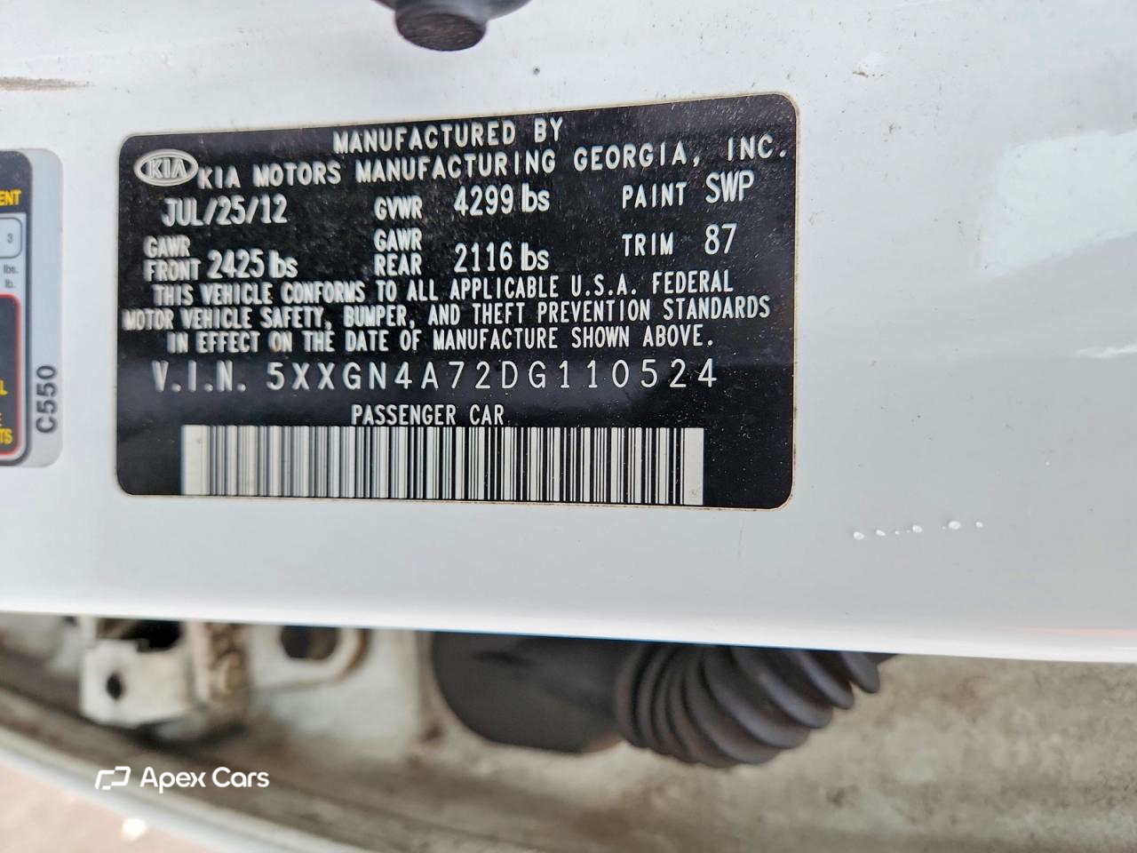 Kia Optima 2013