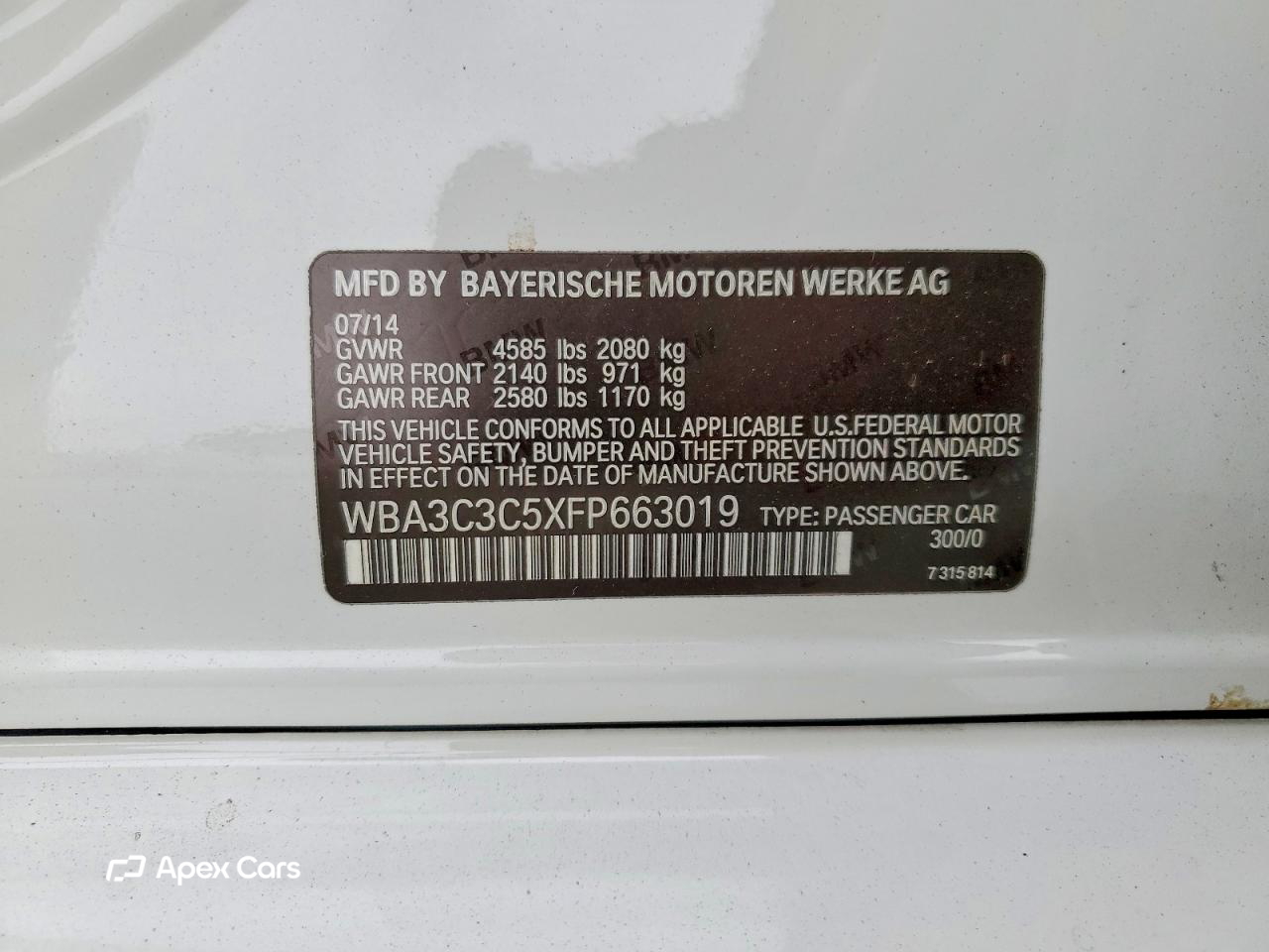 BMW Series 3 2015