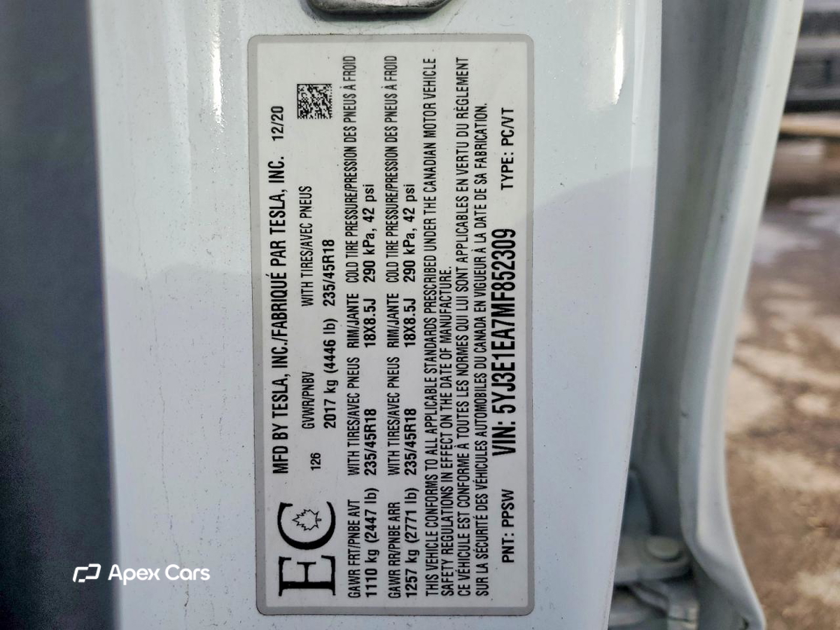 Tesla Model 3 2021