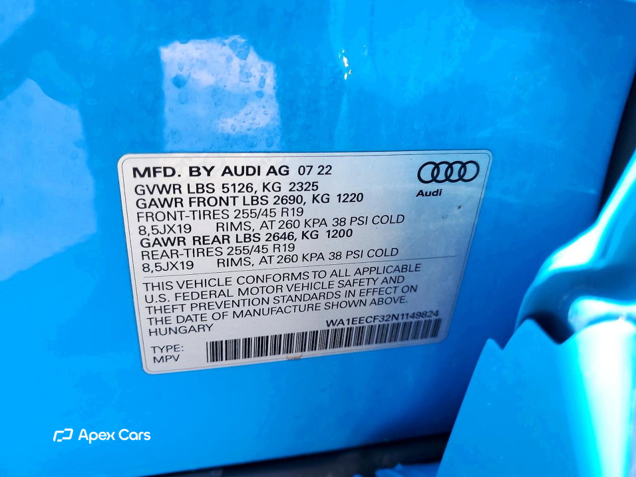 Audi Q3 2022