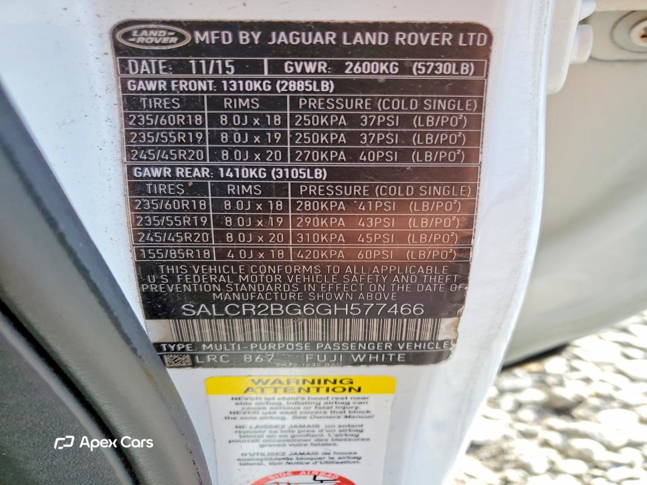 Land Rover Discovery 2016