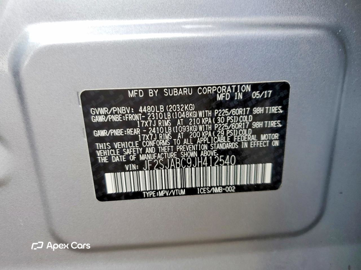 Subaru Forester 2018