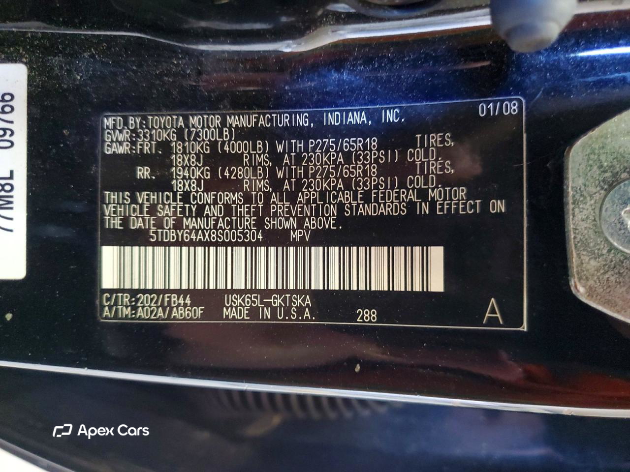 Toyota Sequoia 2008