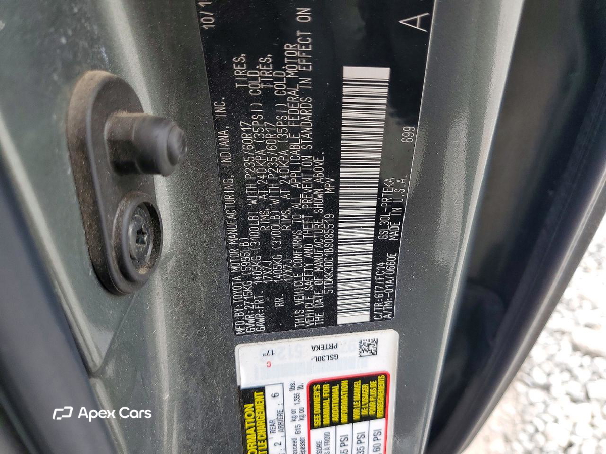 Toyota Sienna 2011