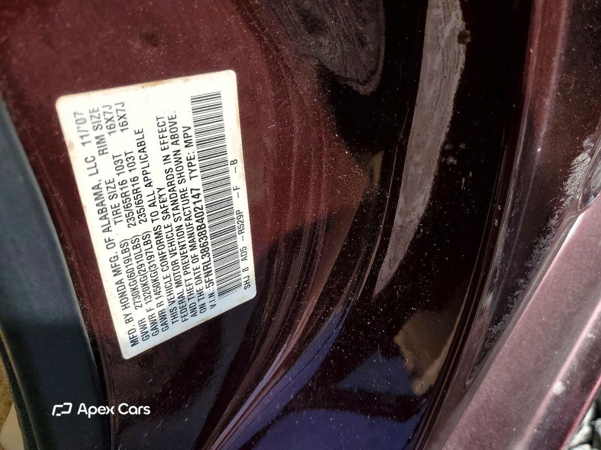 Honda Odyssey 2008
