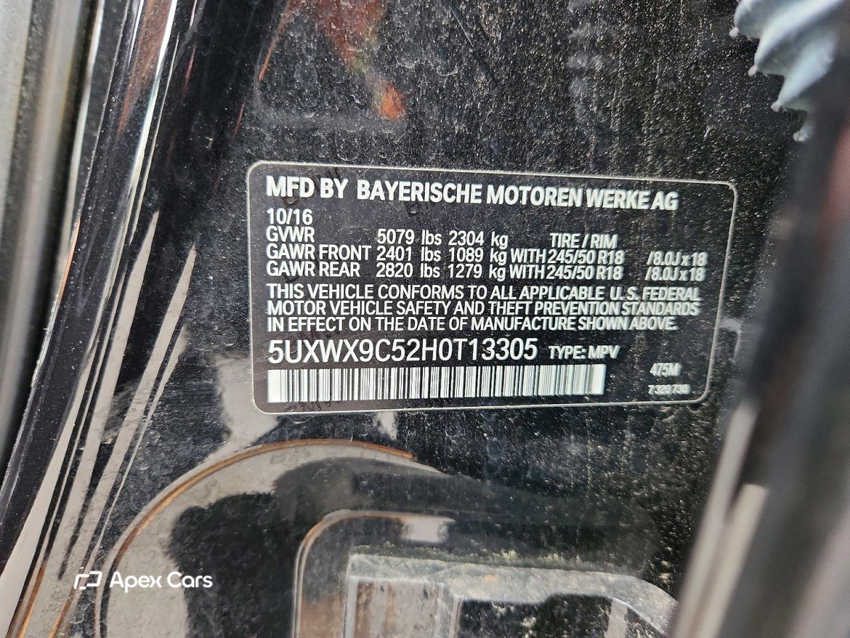 BMW X3 2017