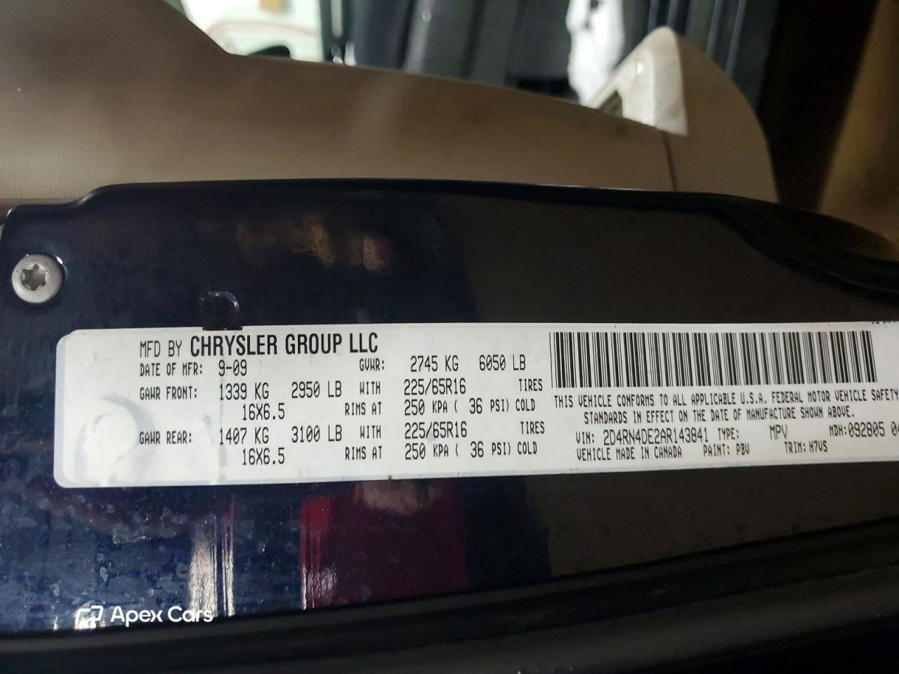 Dodge Caravan 2010