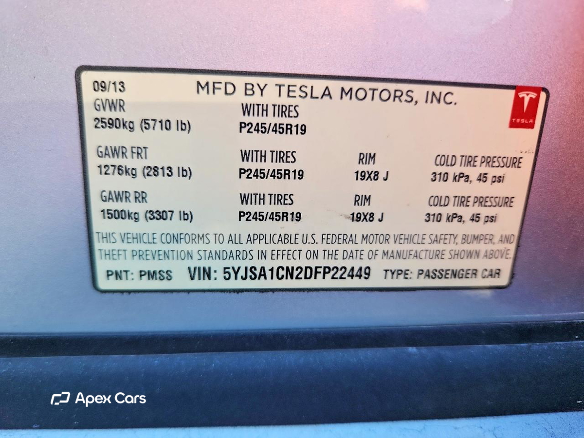 Tesla Model S 2013