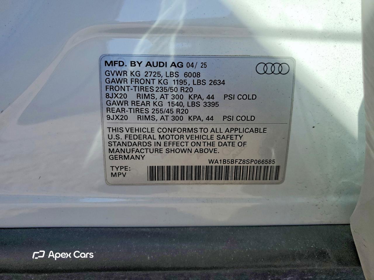 Audi Q4 e-tron 2025