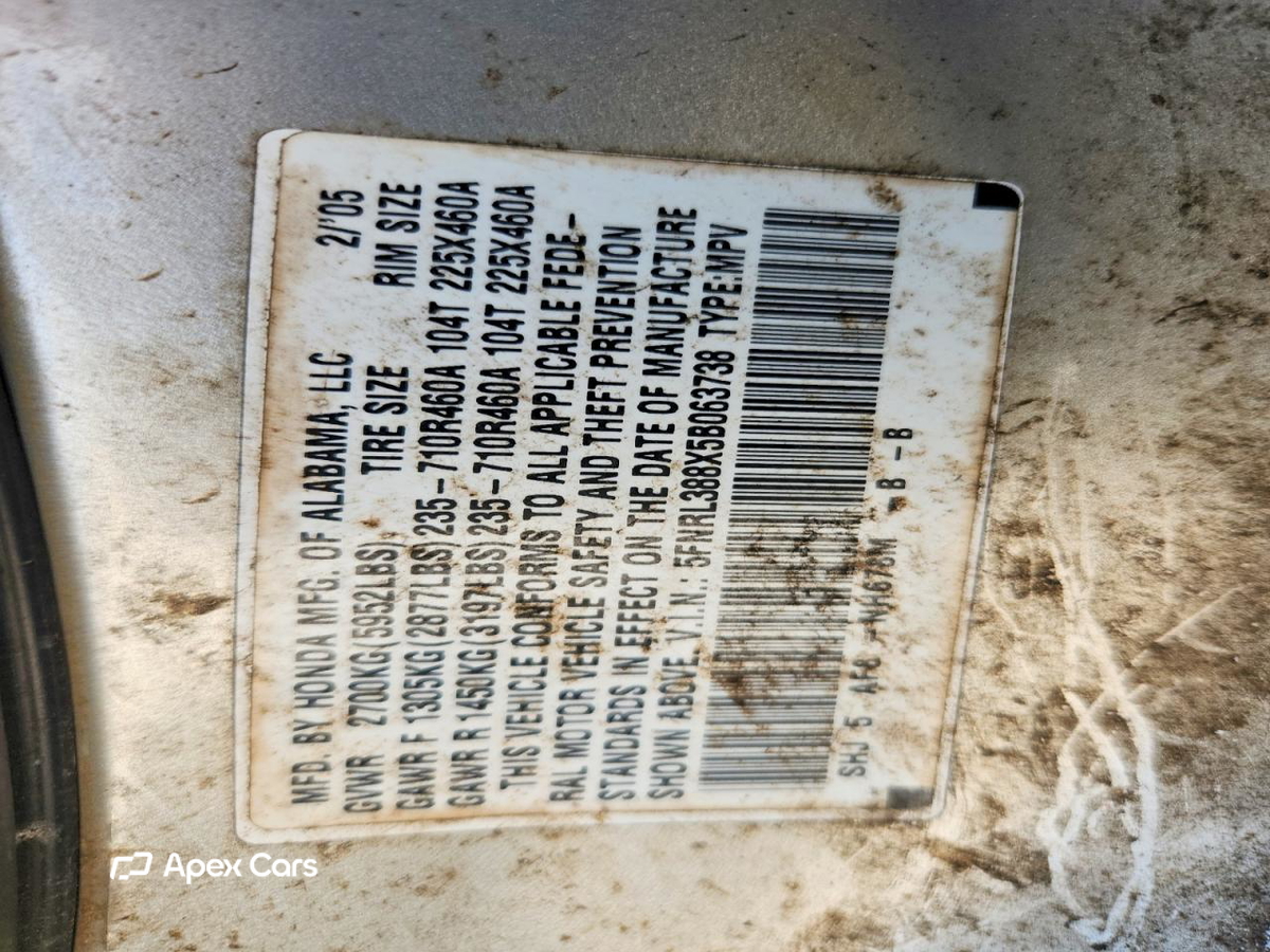 Honda Odyssey 2005