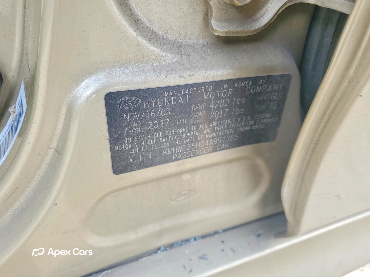 Hyundai Sonata 2004