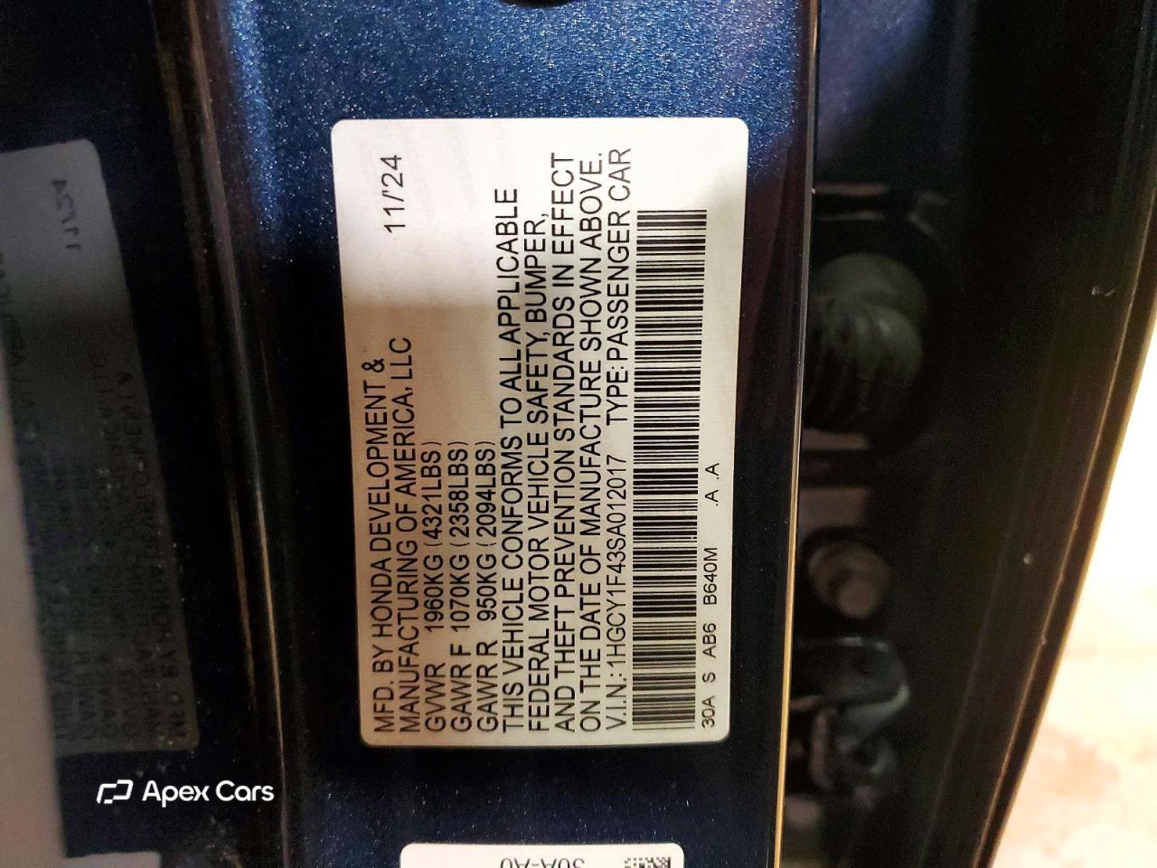 Honda Accord 2025
