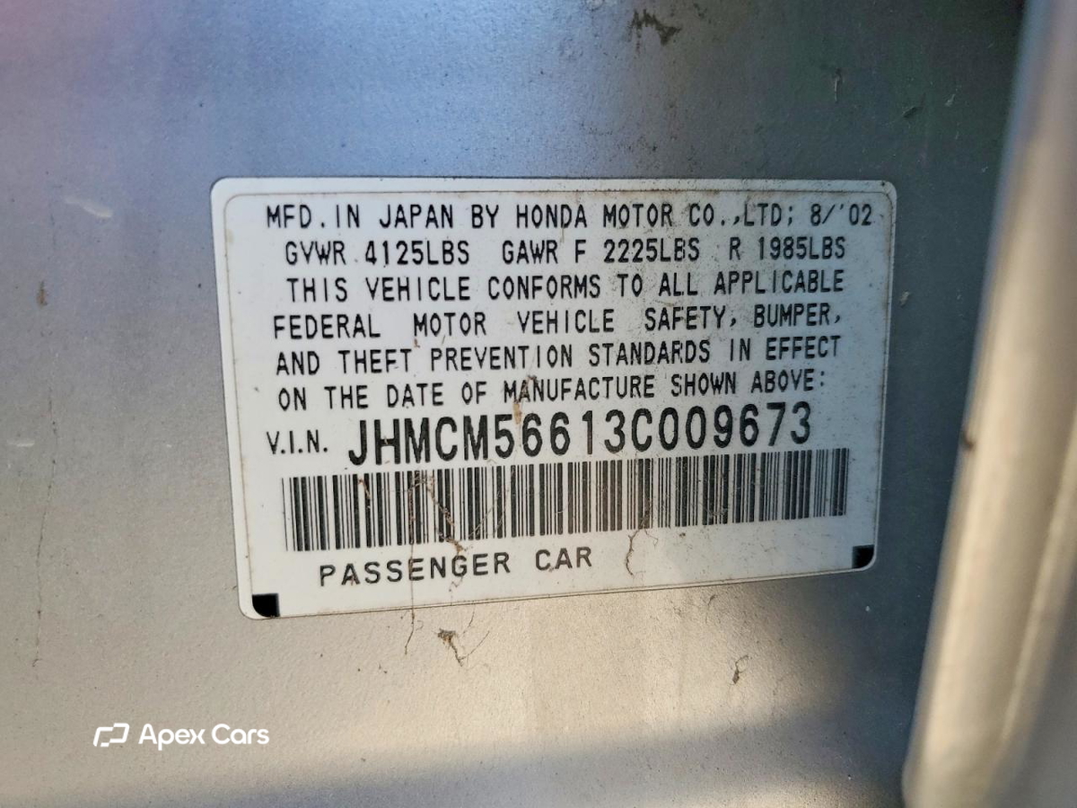 Honda Accord 2003