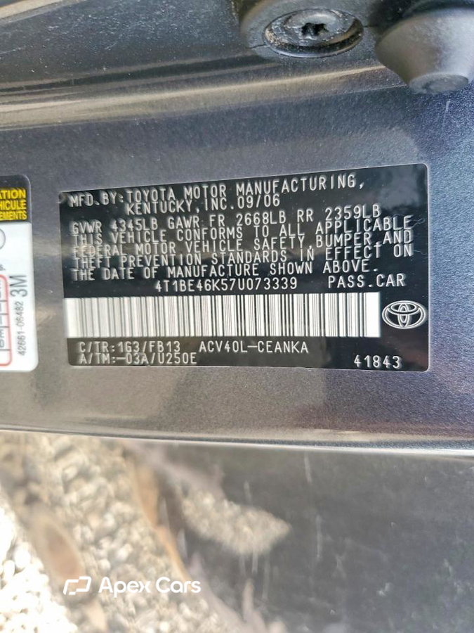 Toyota Camry 2007