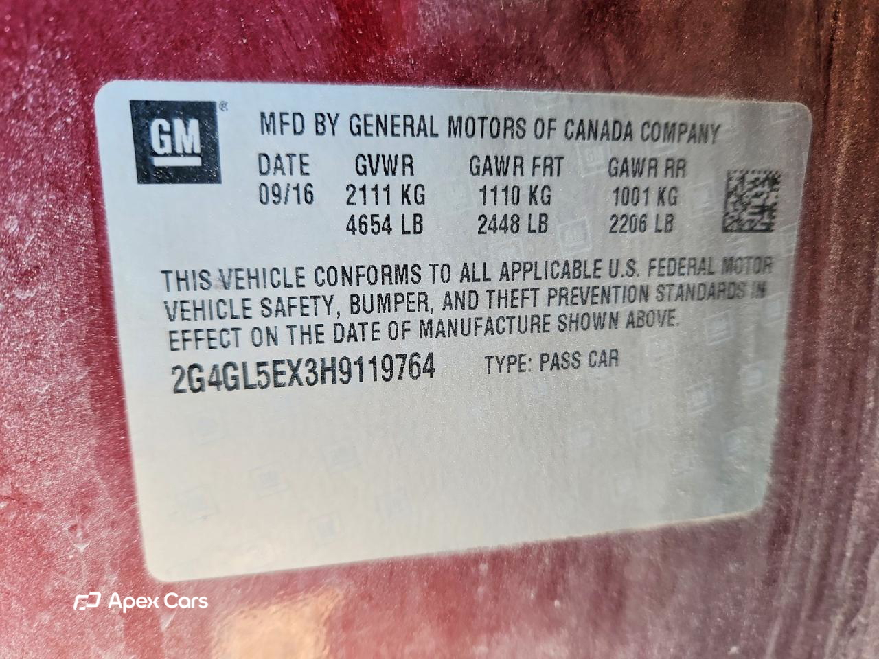 Buick Regal 2017