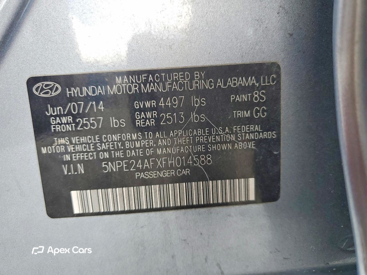 Hyundai Sonata 2015