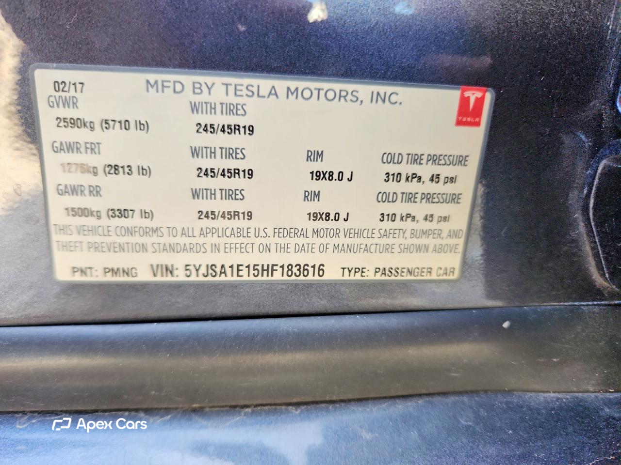 Tesla Model S 2017