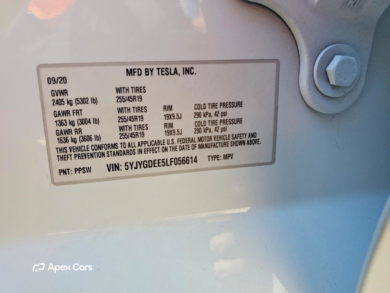 Tesla Model Y 2020