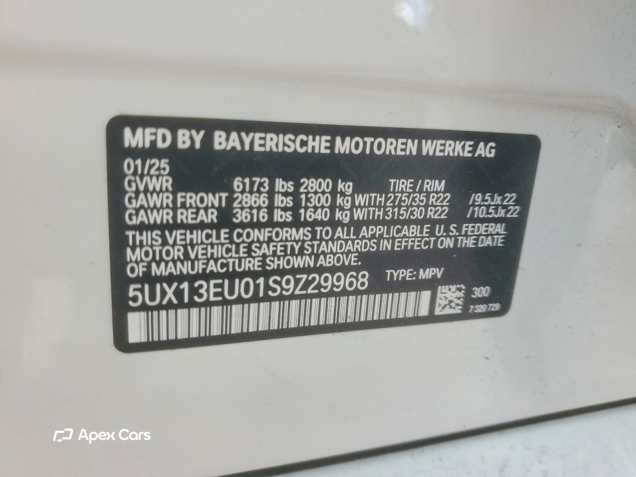 BMW X5 2025