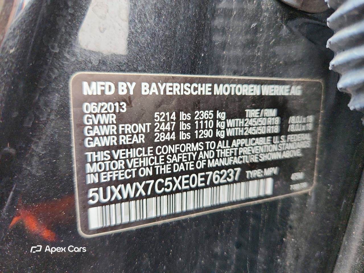BMW X3 2014